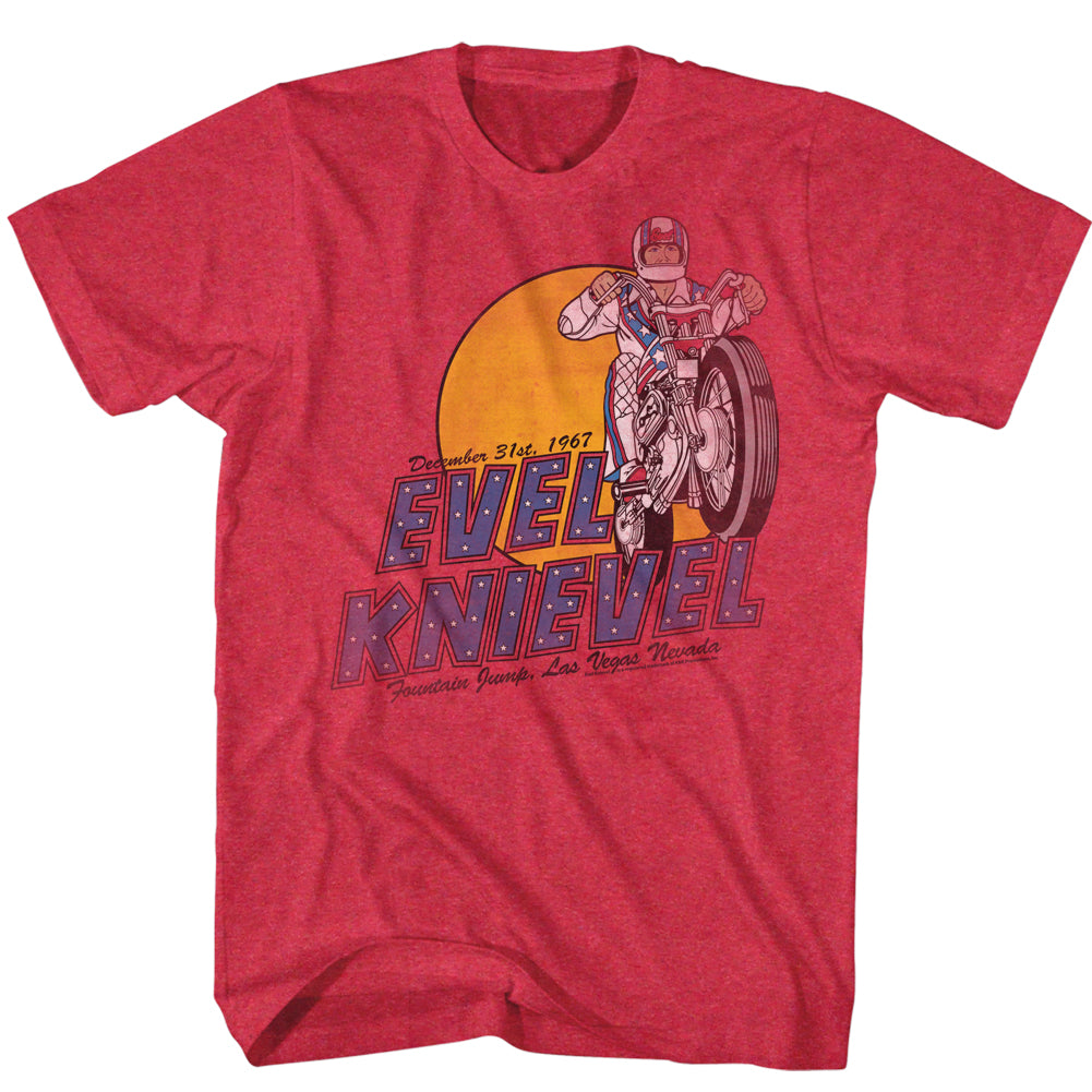 Evel Knievel Danger Zone Men'S T-Shirt