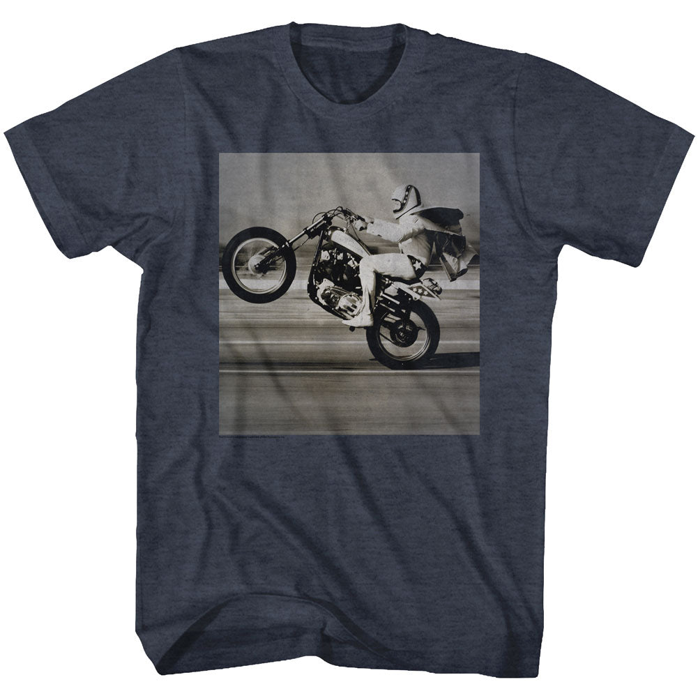 Evel Knievel Wheelie Men'S T-Shirt