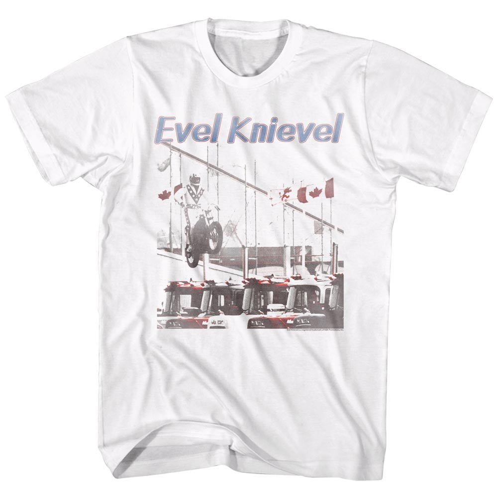 Evel Knievel Jump High Men'S T-Shirt