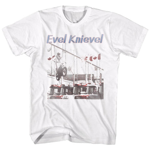 Evel Knievel Jump High Men'S T-Shirt