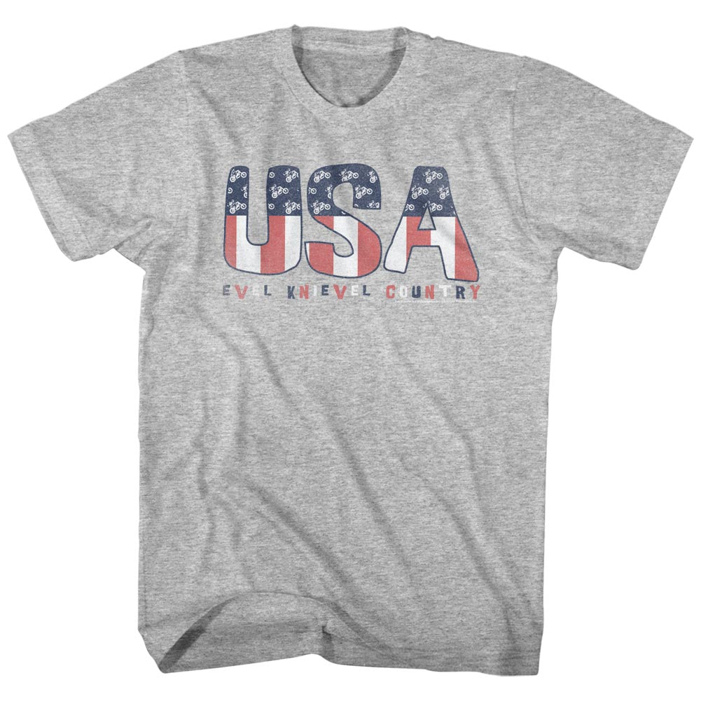 Evel Knievel Usa Men'S T-Shirt