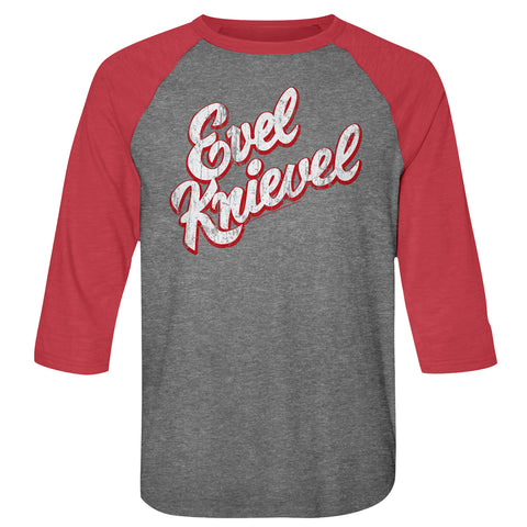 Evel Knievel Bright Men'S Raglan