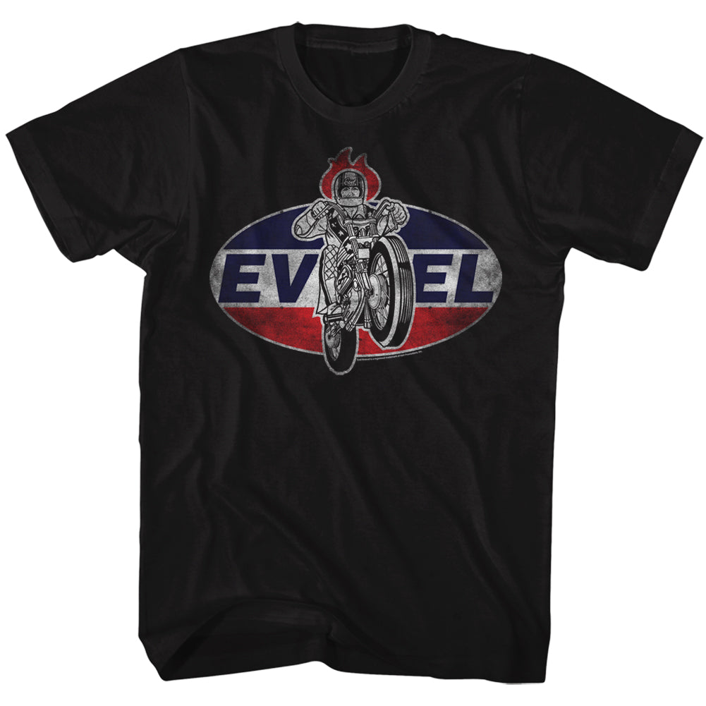 Evel Knievel Logo 2 Men'S T-Shirt