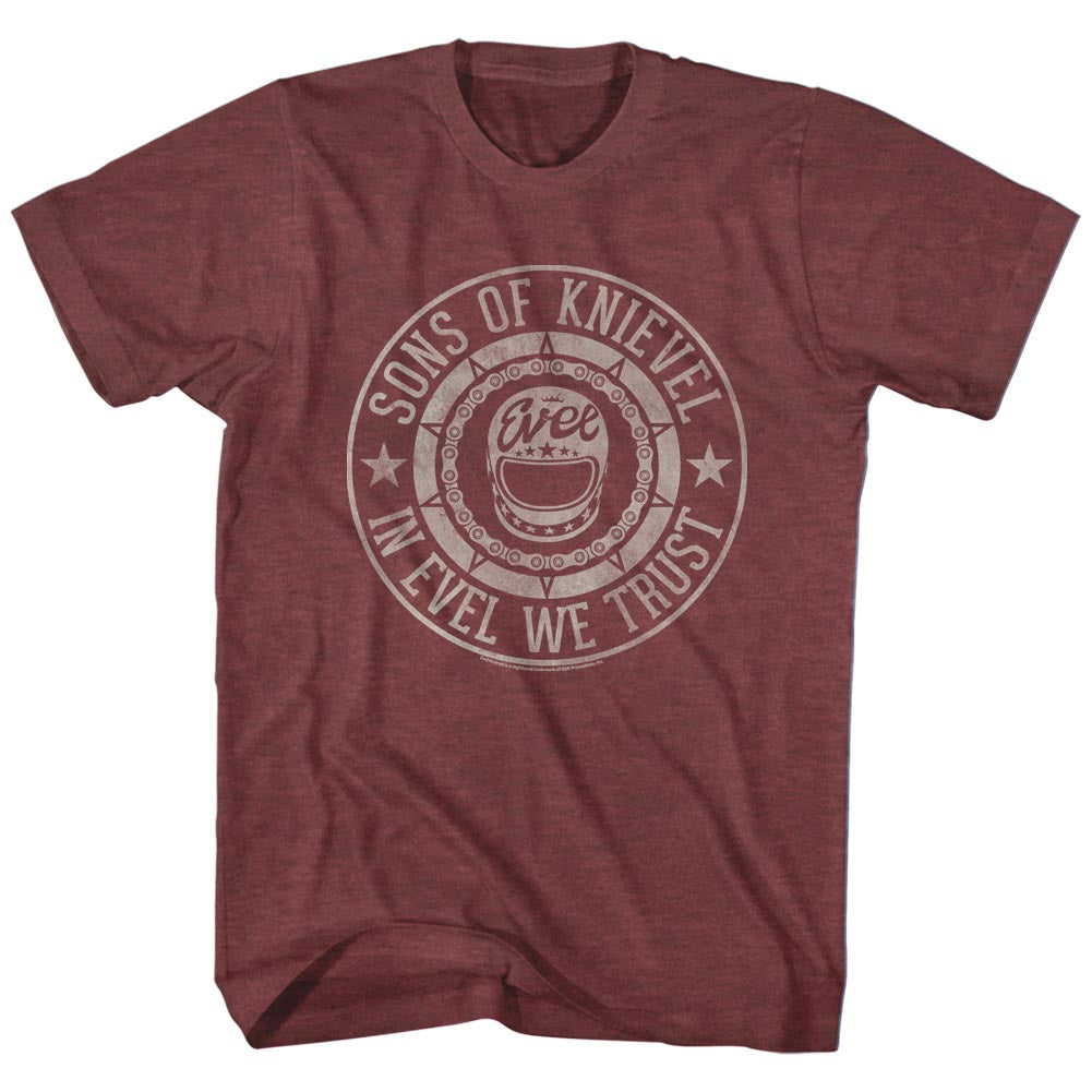 Evel Knievel Seal Men'S T-Shirt