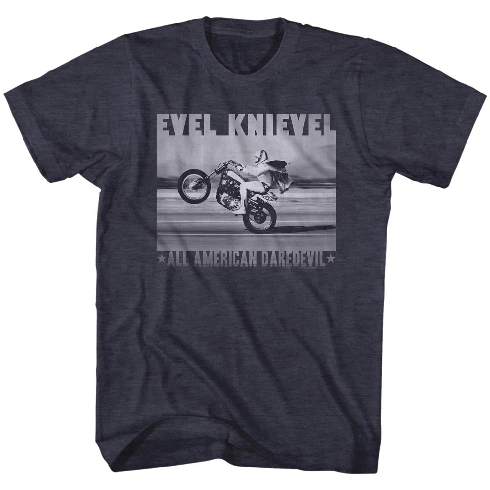 Evel Knievel Fade Daredevil2 Men'S T-Shirt