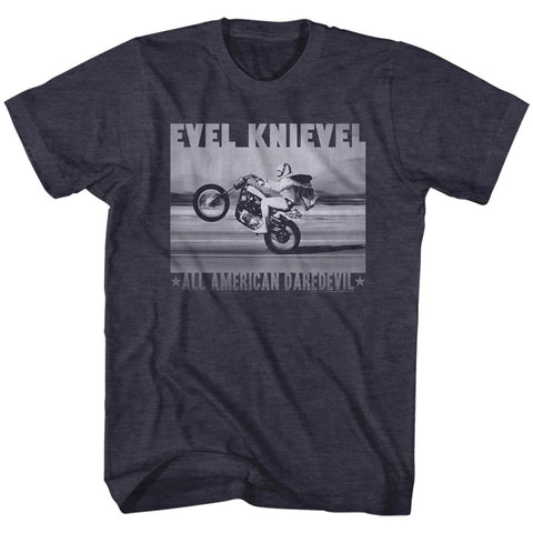 Evel Knievel Fade Daredevil2 Men'S T-Shirt