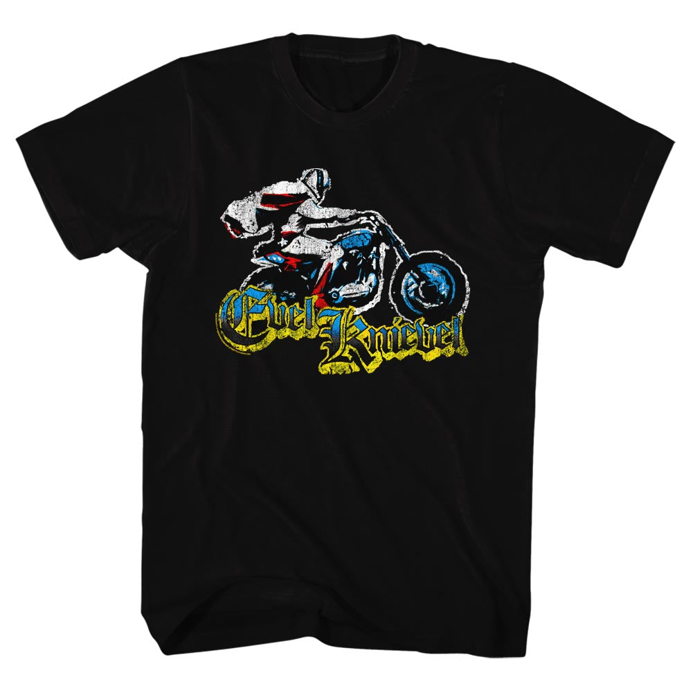 Evel Knievel Old Print Men'S T-Shirt