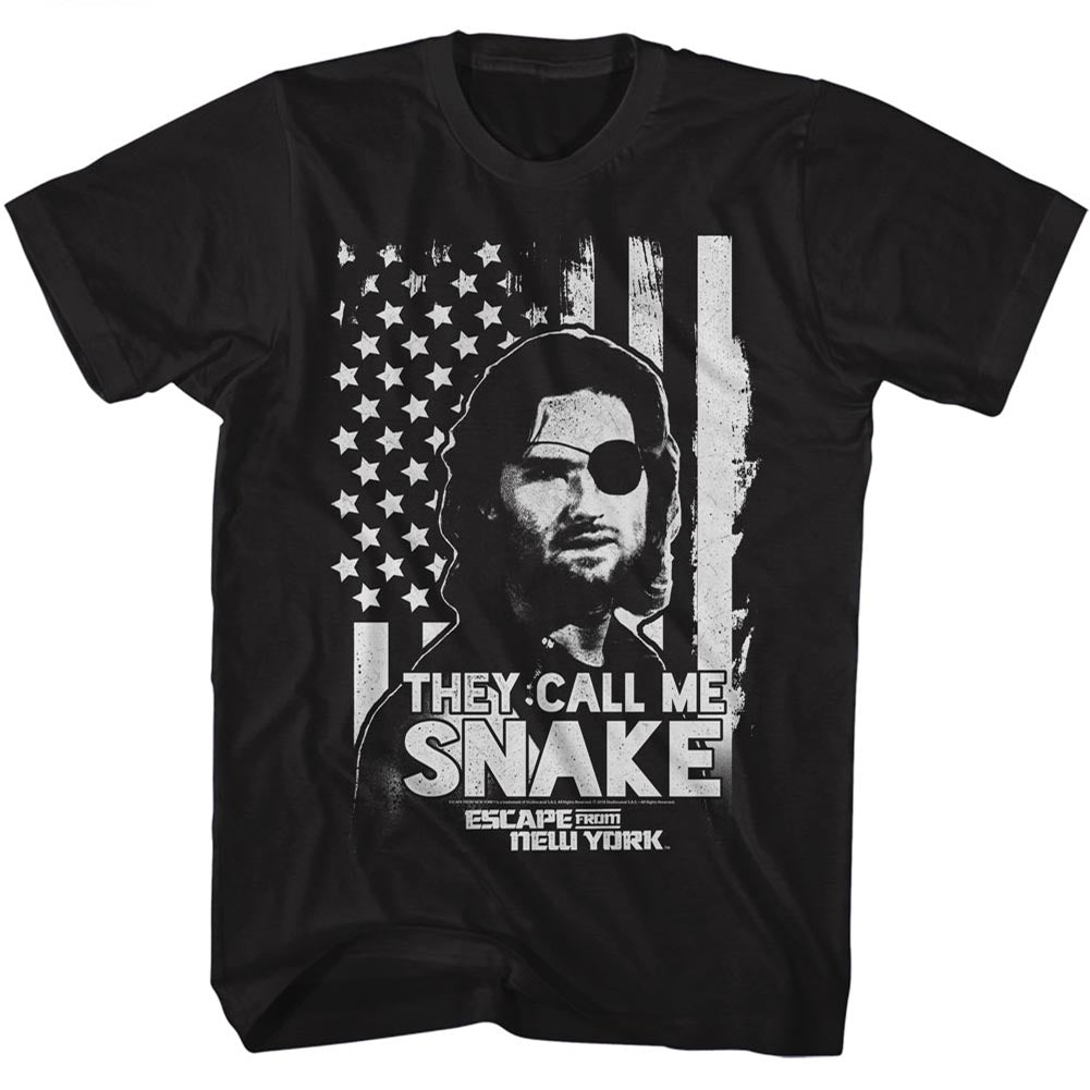 Escape From New York Snake Flag Men's T-Shirt