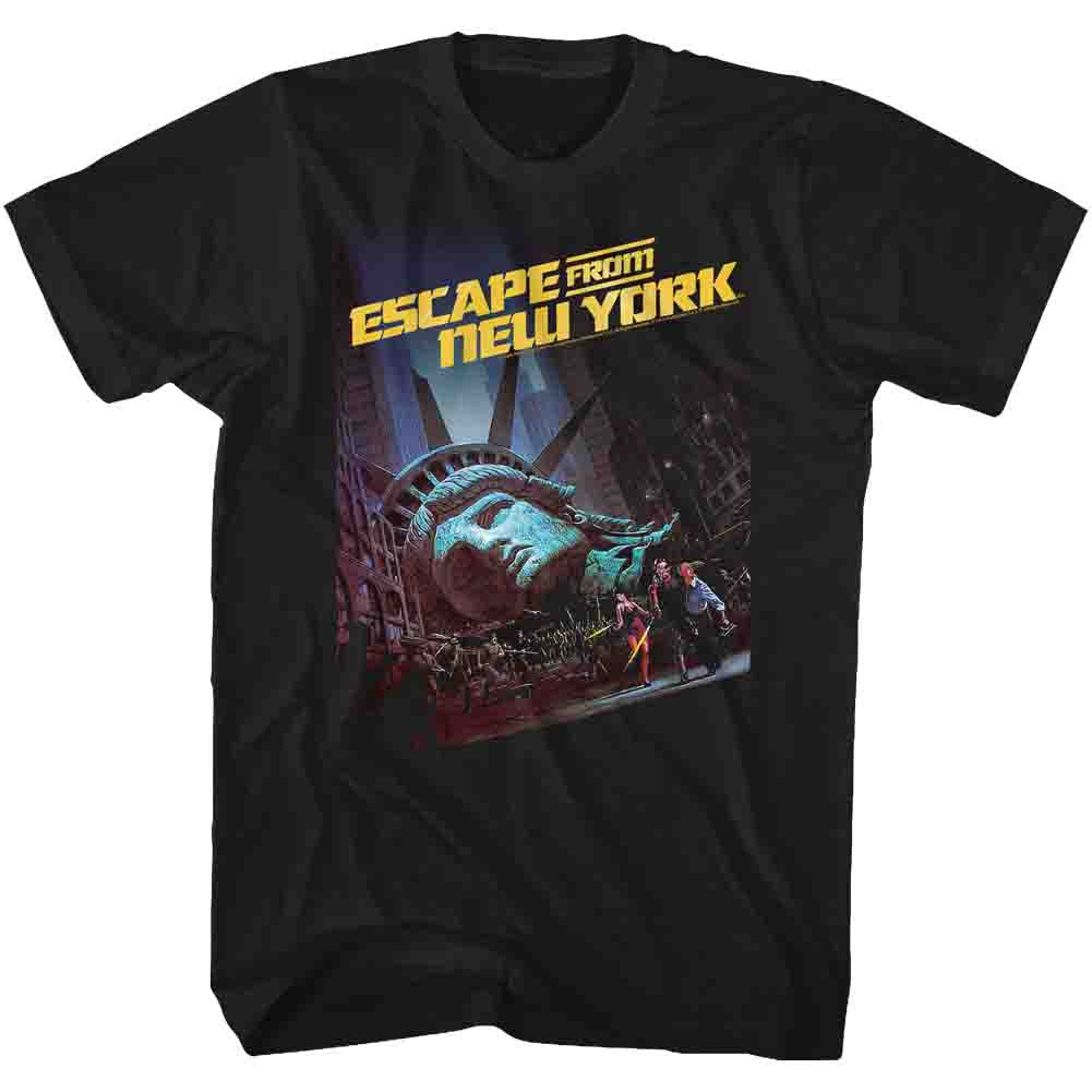 Escape From New York Run Poster 2 Men's T-Shirt