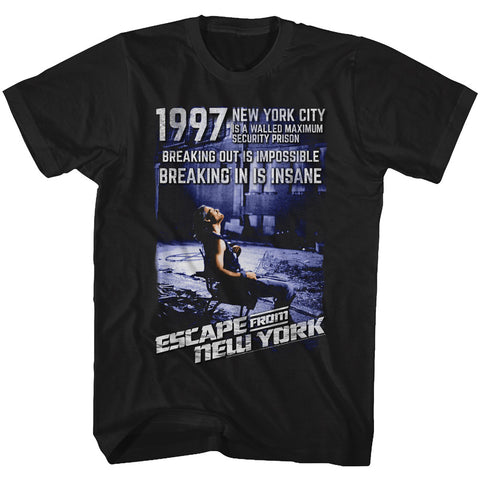 Escape From New York Insane Men's T-Shirt