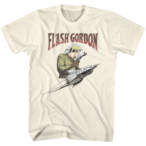 Flash Gordon Flash Rocket Men'S T-Shirt