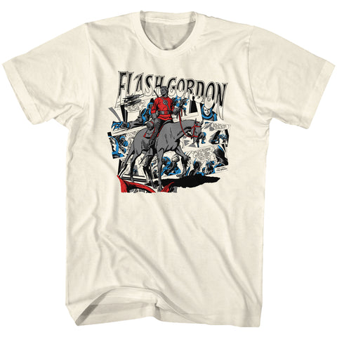 Flash Gordon Flash Collage Men'S T-Shirt