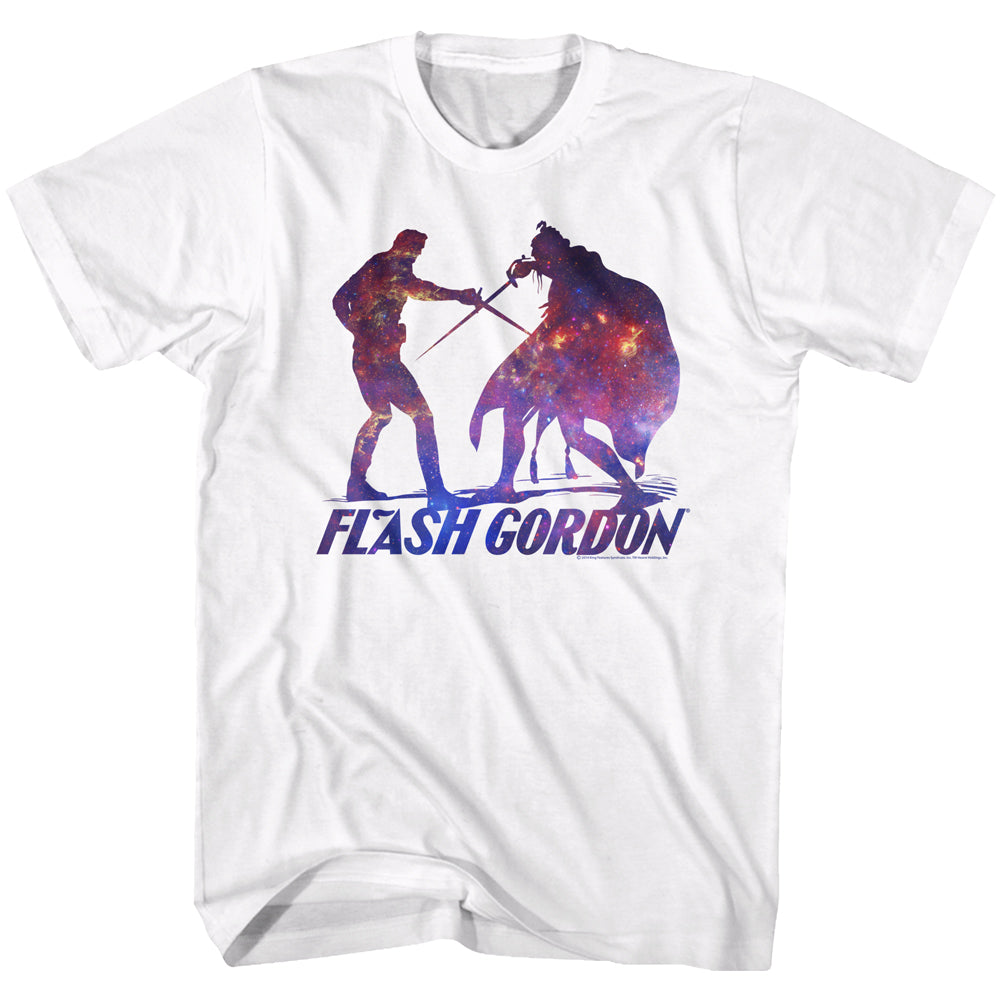 Flash Gordon Silhouphite Men'S T-Shirt