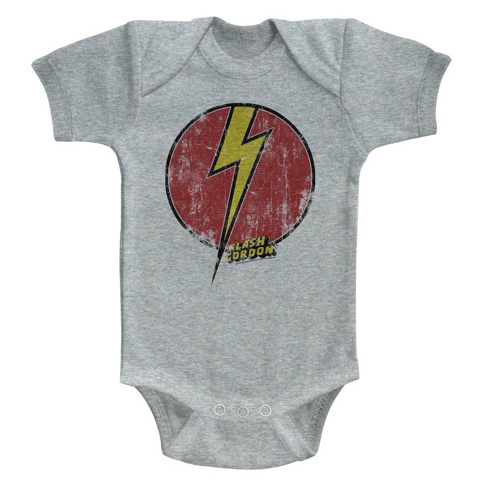 Flash Gordon Flash Bolt Baby Bodysuit