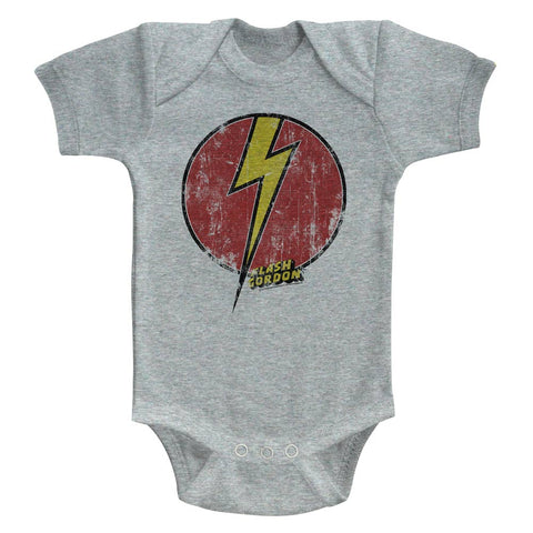 Flash Gordon Flash Bolt Baby Bodysuit
