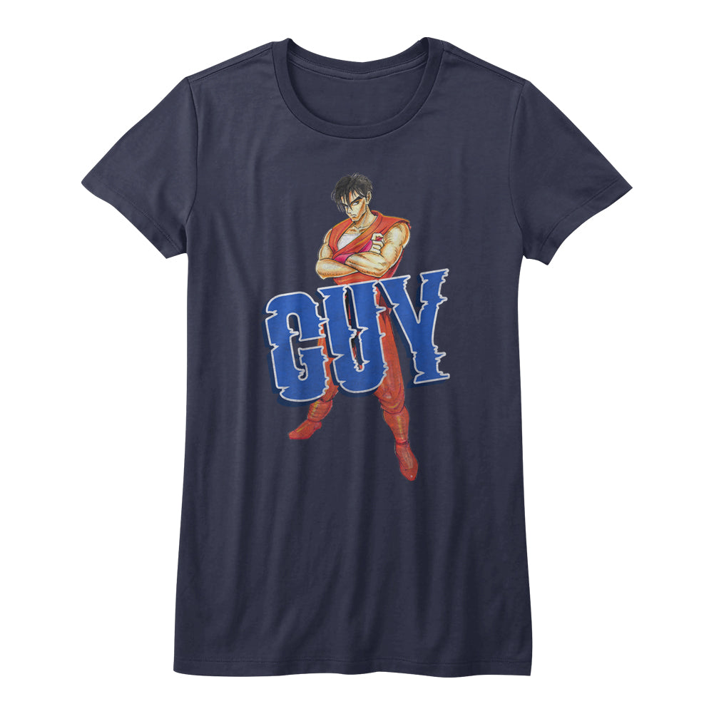 Final Fight Guy Juniors T-Shirt