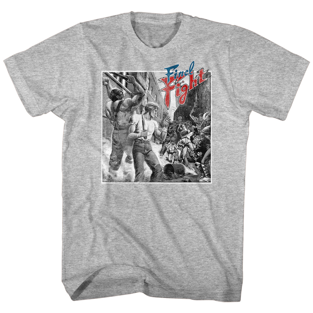 Final Fight B&W Fight Men's T-Shirt