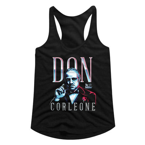 Godfather Don Corleone Ladies Racerback