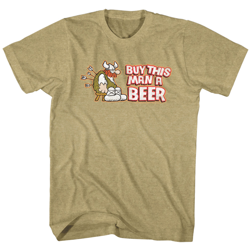 Hagar The Horrible Buy This Man A Beer Men'S T-Shirt