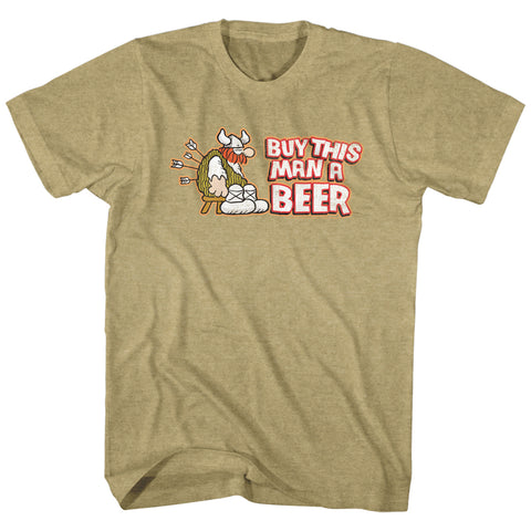 Hagar The Horrible Buy This Man A Beer Men'S T-Shirt
