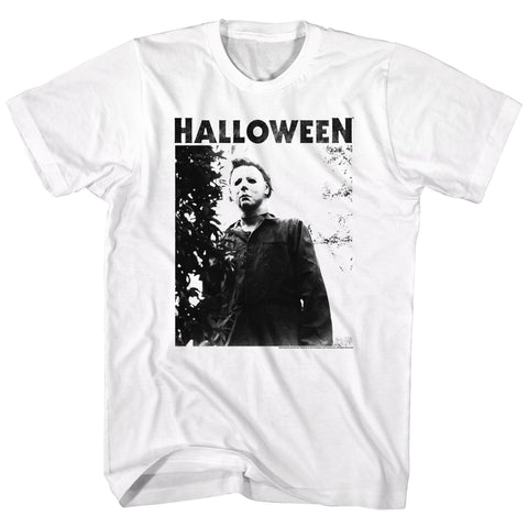 Halloween Watching Big Title Men's T-Shirt