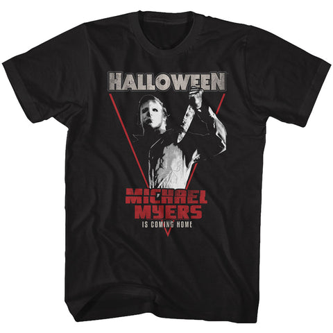 Halloween Michael Coming Home Men's T-Shirt