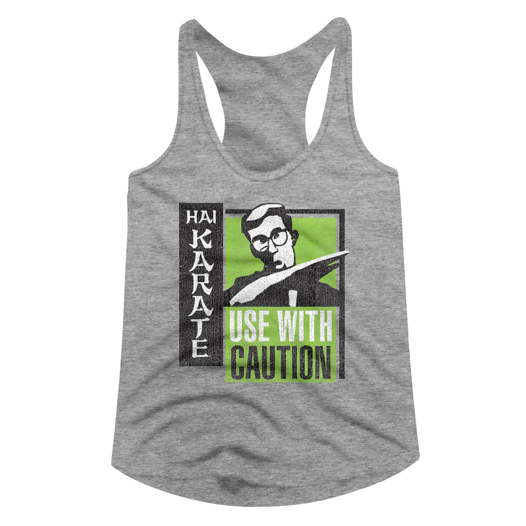 Hai Karate Green Chop Ladies Racerback