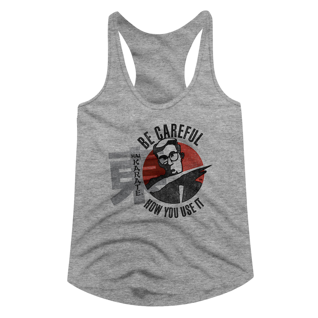 Hai Karate Careful Ladies Racerback