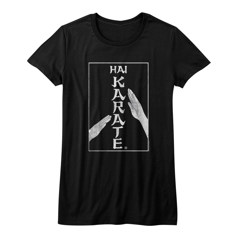 Hai Karate Karate Chop Ladies T-Shirt
