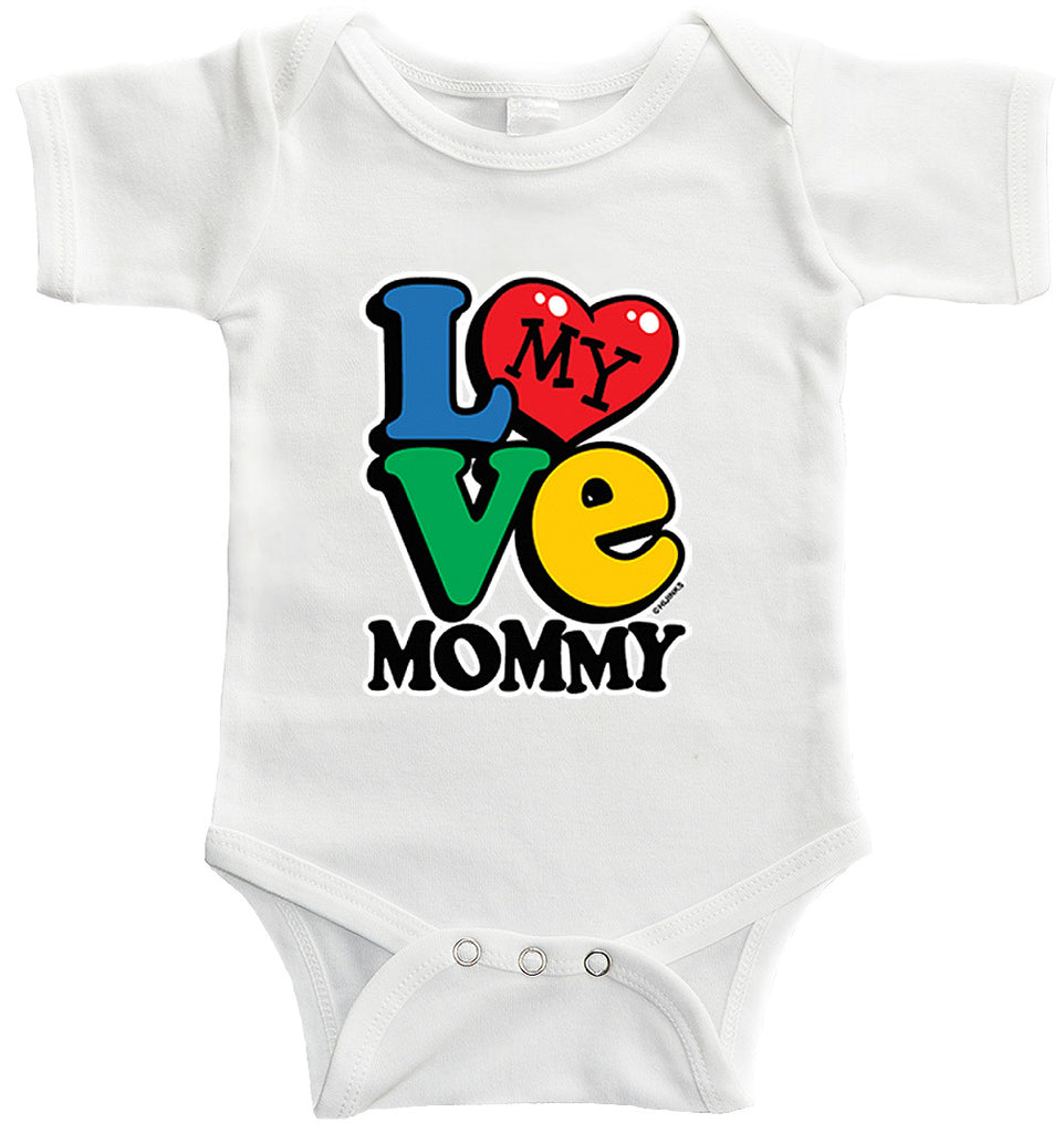 I Love My Mommy Baby Bodysuit