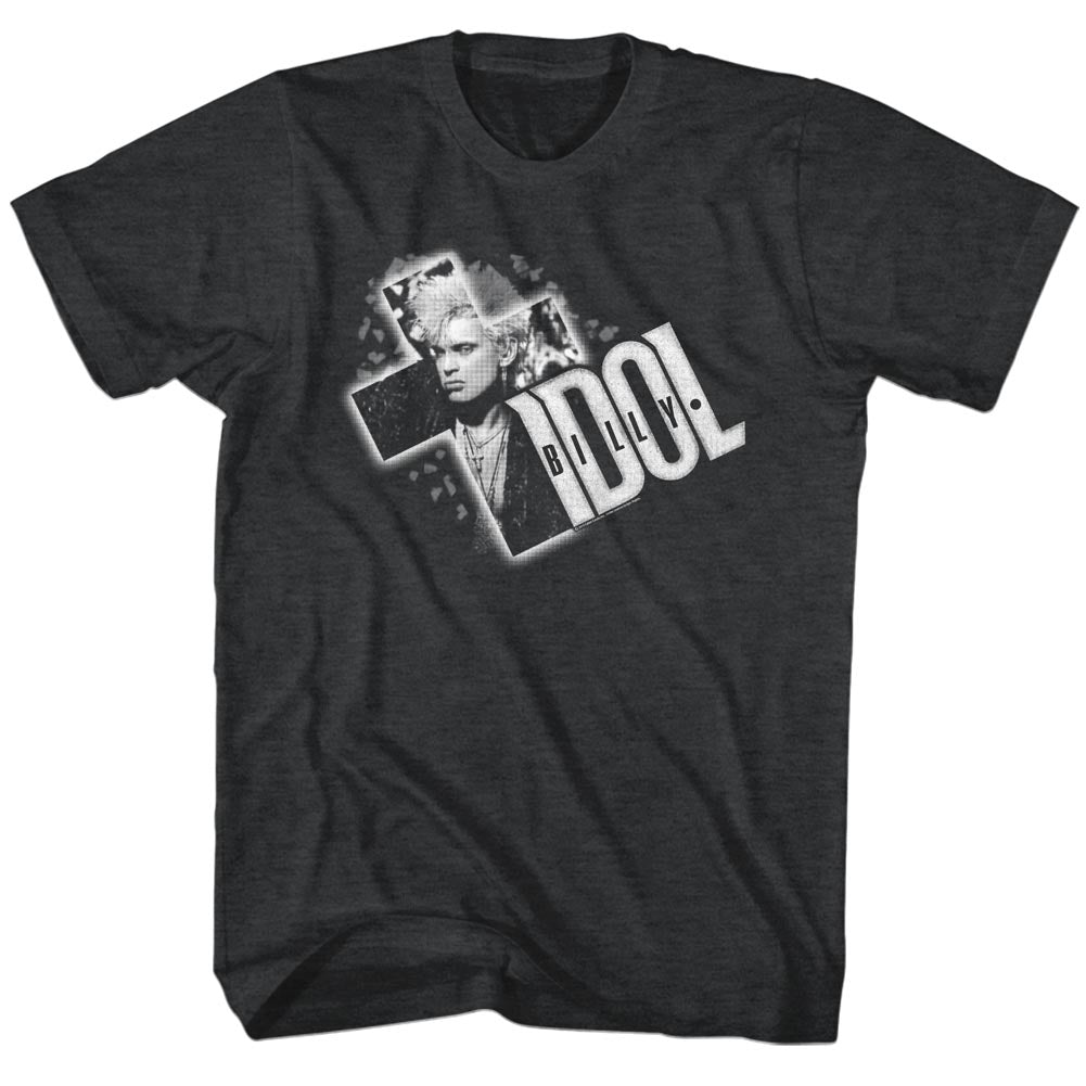 Billy Idol Cross It Out Adult T-Shirt