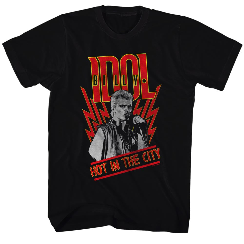 Billy Idol Hot In The City Adult T-Shirt