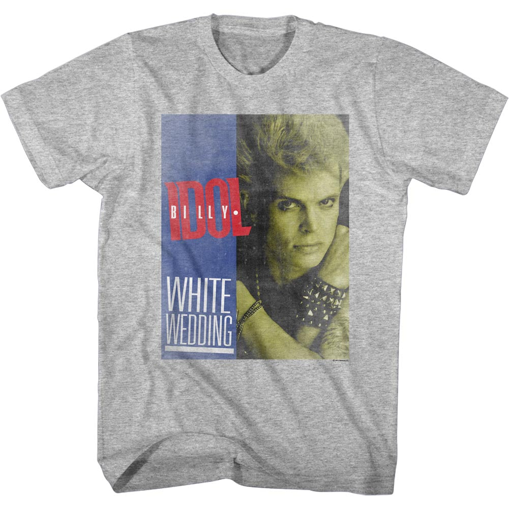 Billy Idol White Wedding Adult T-Shirt