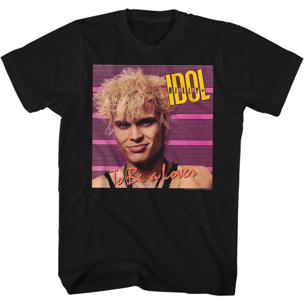 Billy Idol Bealover Adult T-Shirt