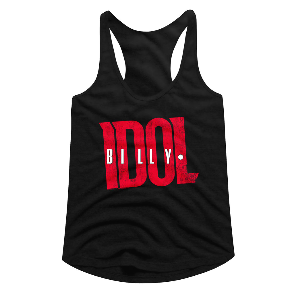 Billy Idol Idologo Ladies Racerback