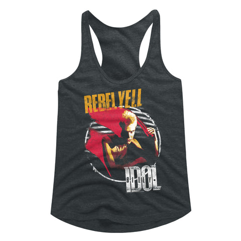 Billy Idol Rebel Yell Ladies Racerback