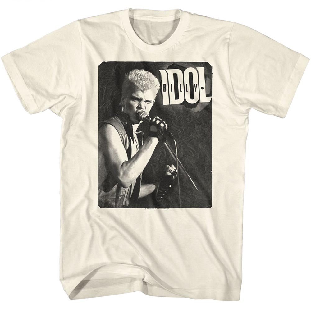Billy Idol One Color Idol Adult T-Shirt