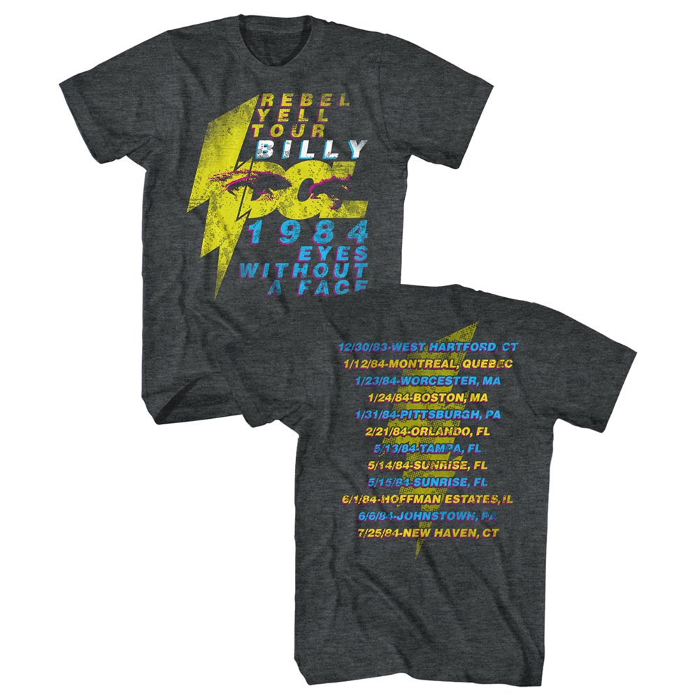 Billy Idol Eyeballs Tour Adult T-Shirt