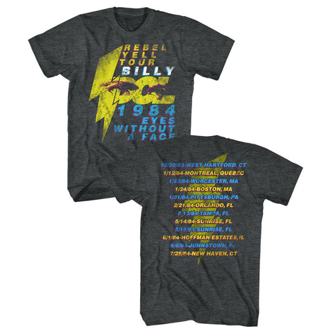 Billy Idol Eyeballs Tour Adult T-Shirt