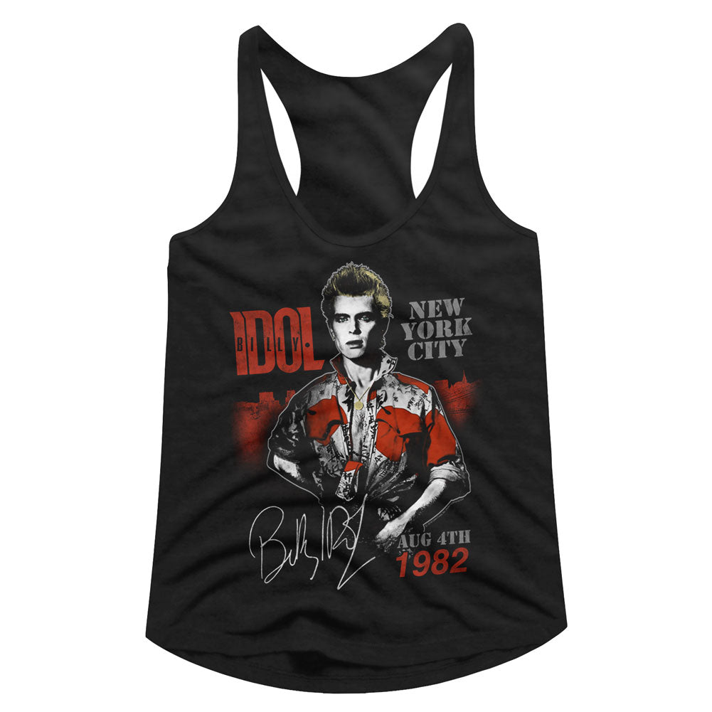 Billy Idol Aug '82 Ladies Racerback