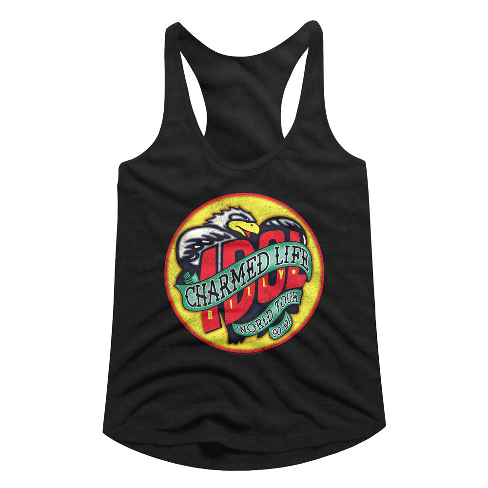 Billy Idol Charmed Life Ladies Racerback