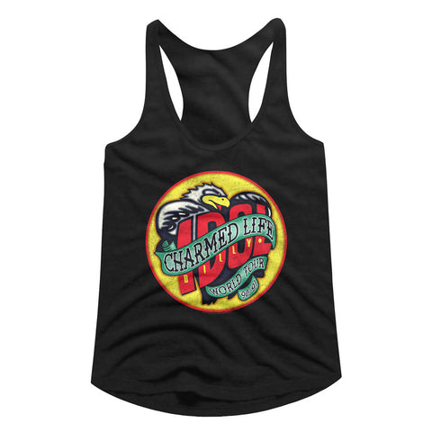 Billy Idol Charmed Life Ladies Racerback