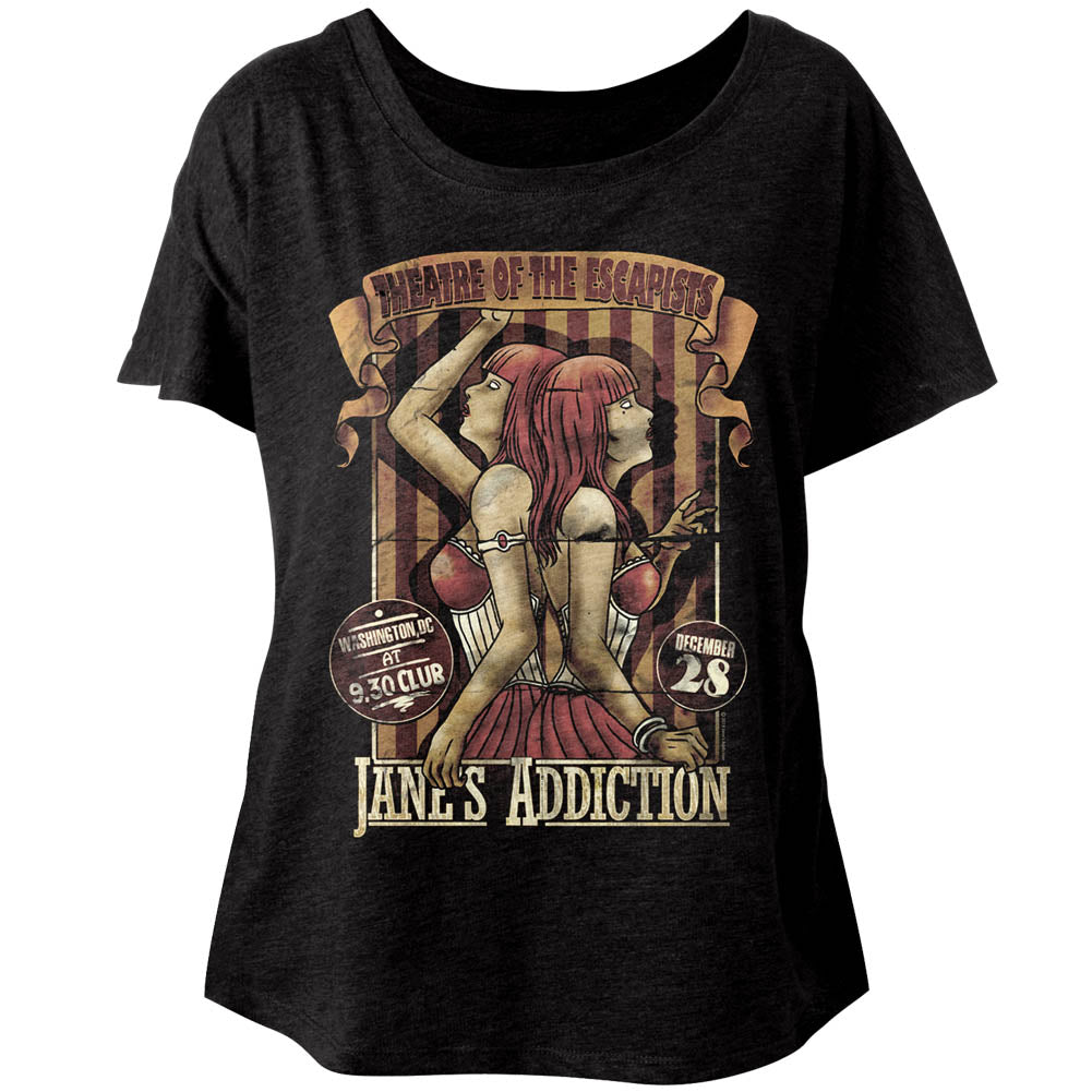 Janes Addiction Siamese Twins Ladies Dolman
