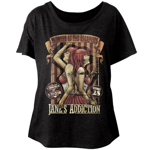 Janes Addiction Siamese Twins Ladies Dolman