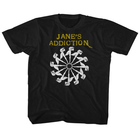 Janes Addiction Lady Wheel Youth T-Shirt