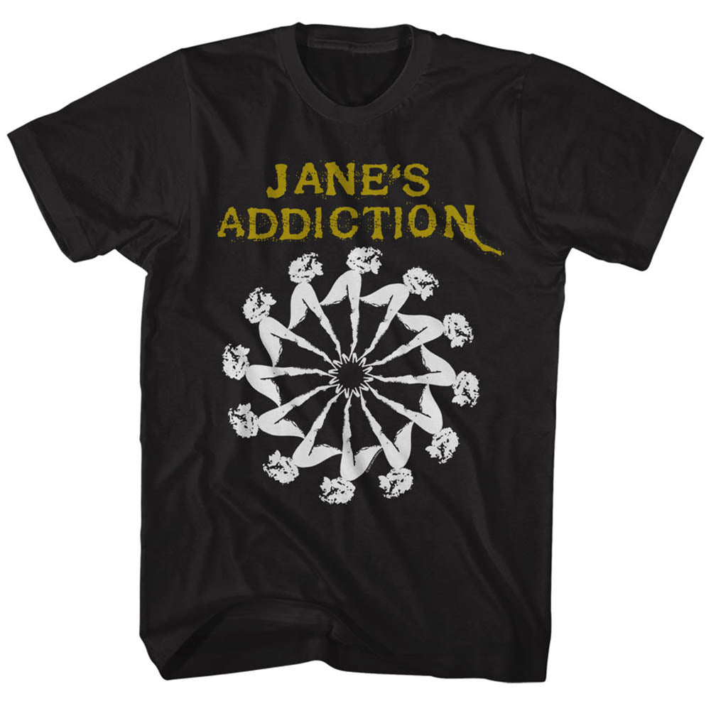 Janes Addiction Ladywheel Adult T-Shirt