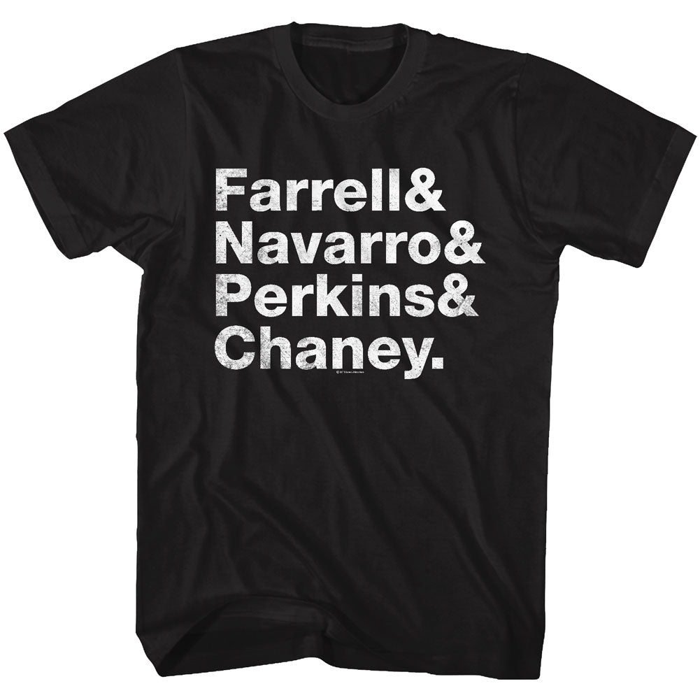 Janes Addiction Names Adult T-Shirt