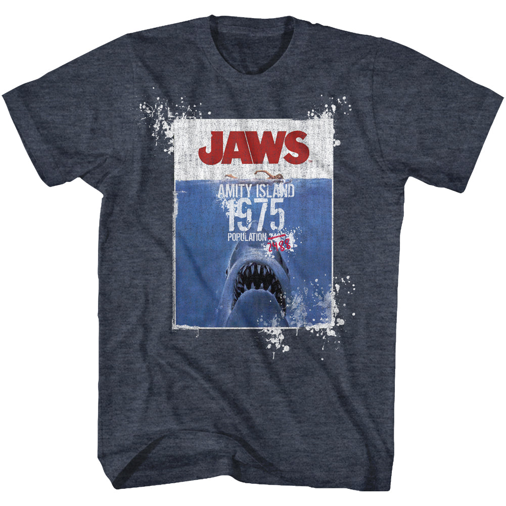 Jaws Jaws Population Men's T-Shirt
