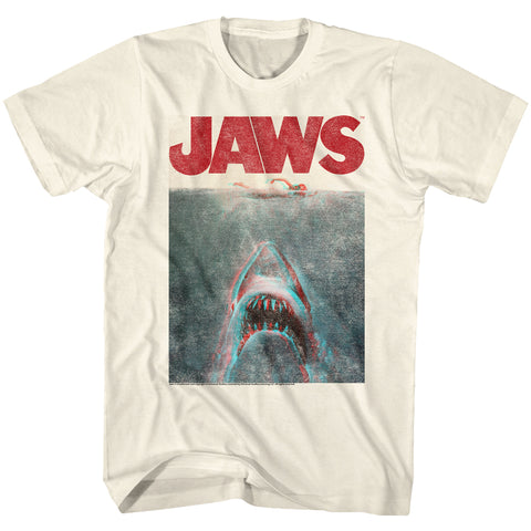 Jaws In Terrifying 3D Men's T-Shirt