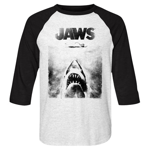 Jaws Bnw Men's Raglan